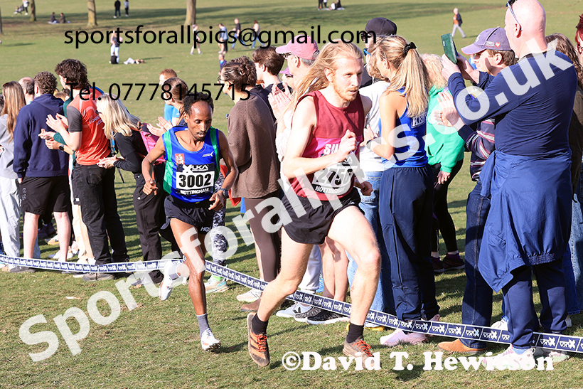Senior mens 2025 UK CAU Inter Counties Cross Country Champs., Wollaton Park, Nottingham. Photo: David T. Hewitson/Sports for All Pics